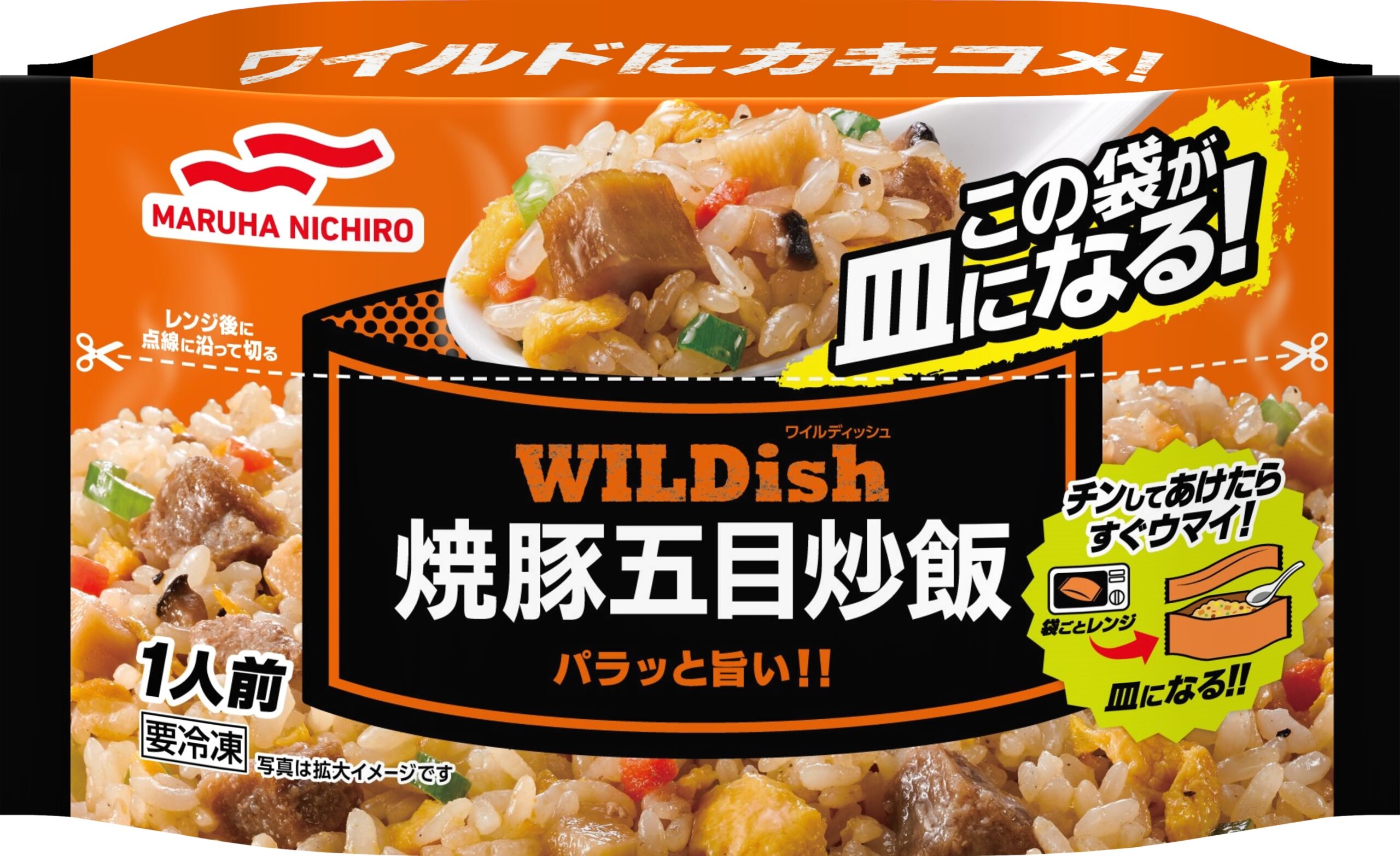 WILDISH 焼豚五目炒飯